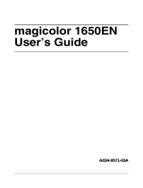 Konica Minolta A034012 User manual