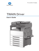 Konica Minolta Scanner TWIN Driver User manual