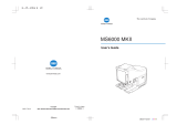 Konica Minolta MS6000 MKII User manual