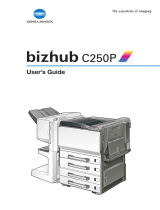 Konica Minolta BIZHUB C250P User manual