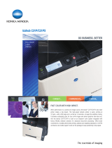 Konica Minolta C31PX User manual
