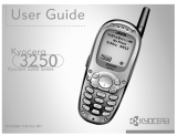 KYOCERA Cordless Telephone 3200 series User manual