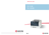 KYOCERA Printer FS-1100 User manual