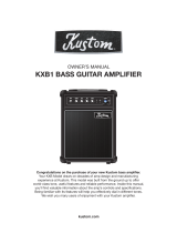 Kustom KXB1 User manual