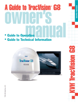 KVH Industries TracVision G8 User manual