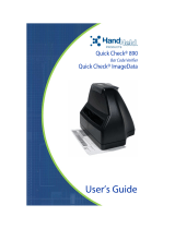 Hand Held Products Barcode Reader 890 User manual