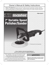 Harbor Freight Tools 7" Variable Speed Polisher/Sander User manual