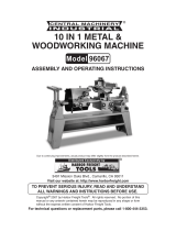 Harbor Freight Tools Biscuit Joiner 96067 User manual