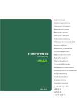 Hanns.G Computer Monitor HH221 User manual