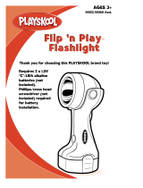 Hasbro Flip 'N Play Flashlight User manual