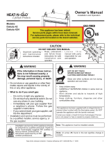 Heat & Glo LifeStyle DAKOTA42 User manual