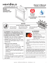 Heat & Glo LifeStyle 550TRSI-AUF User manual