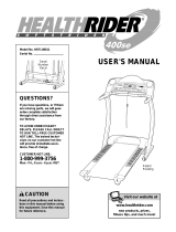 HealthRider HRTL08011 User manual