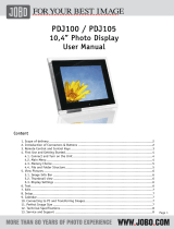 JOBO PDJ105 User manual