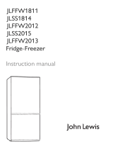 John Lewis Refrigerator JLSS1814 User manual