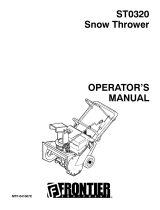 Frontier ST0320 User manual