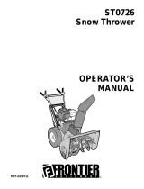 Frontier ST0726 User manual