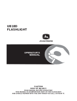 John Deere UB18D User manual