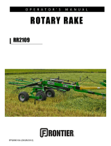 John Deere Tiller RR2109 User manual