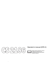 Jonsered CS 2186 User manual