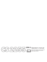 Jonsered CS 2255 EPA II User manual