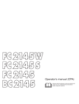 Jonsered FC 2145 User manual
