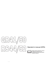 Jonsered RS 44 User manual