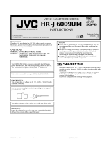 JVC Automobile Accessories HR-J6009UM User manual