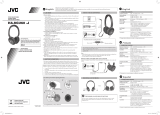 JVC Headphones HA-NC260-J User manual