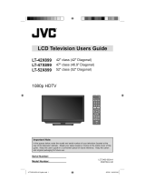 JVC Flat Panel Television 0508TSH-II-IM User manual