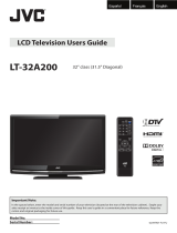 JVC LT32A200 - 32" LCD TV User manual