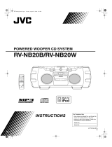 JVC RV-NB20W User manual