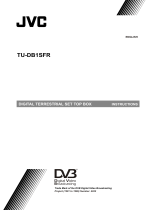 JVC Satellite TV System TU-DB1SFR User manual