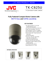 JVC Security Camera TK-C625U User manual