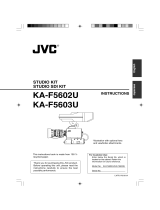 JVC Recording Equipment KA-F5602U User manual