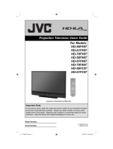 JVC Projection Television HD-56FH97 User manual