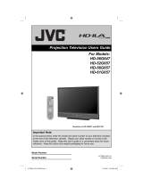 JVC HD-56G657 User manual