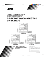 JVC Speaker System CA-MXGT90 User manual