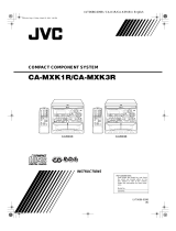 JVC Speaker System CA-MXK3R User manual