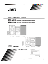 JVC Speaker System CA-UXJ60 User manual