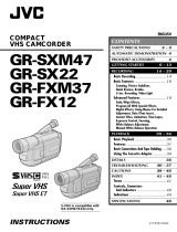 JVC GR-FX12 User manual