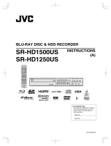 JVC SR-HD1250US User manual