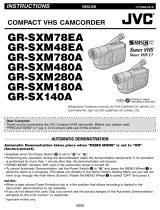 JVC GR-SXM780A User manual