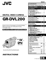 JVC Camcorder GR DVL 200 User manual