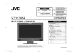 JVC Car Video System DT-V17G1Z User manual