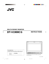 JVC DT-V1900CG User manual