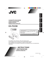 JVC Cassette Player KS-FX230 User manual