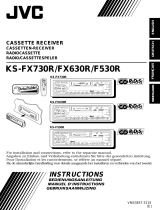 JVC Cassette Player KS-F530R User manual