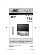 JVC CRT Television 0606JGI-II-IM User manual