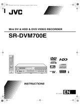 JVC DVR SR-DVM700E User manual
